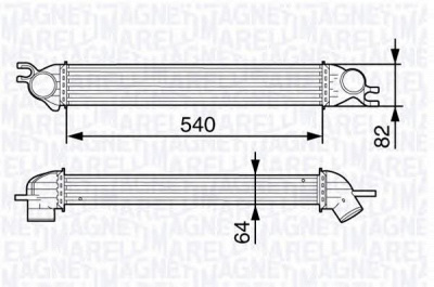 MAGNETI MARELLI 351319202090 -  Интеркулер